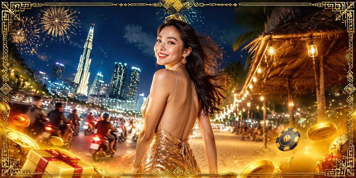 Không khí lễ hội tại TP HCM với người dùng trải nghiệm ứng dụng casino trực tuyến